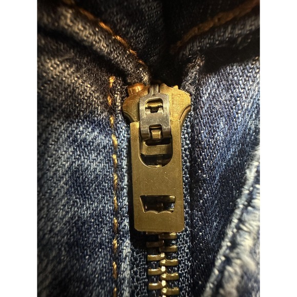 Levis 541 Jeans Mens 32x34 (32x31) Light Wash Blue Athletic Taper Stretch Denim - Picture 10 of 16